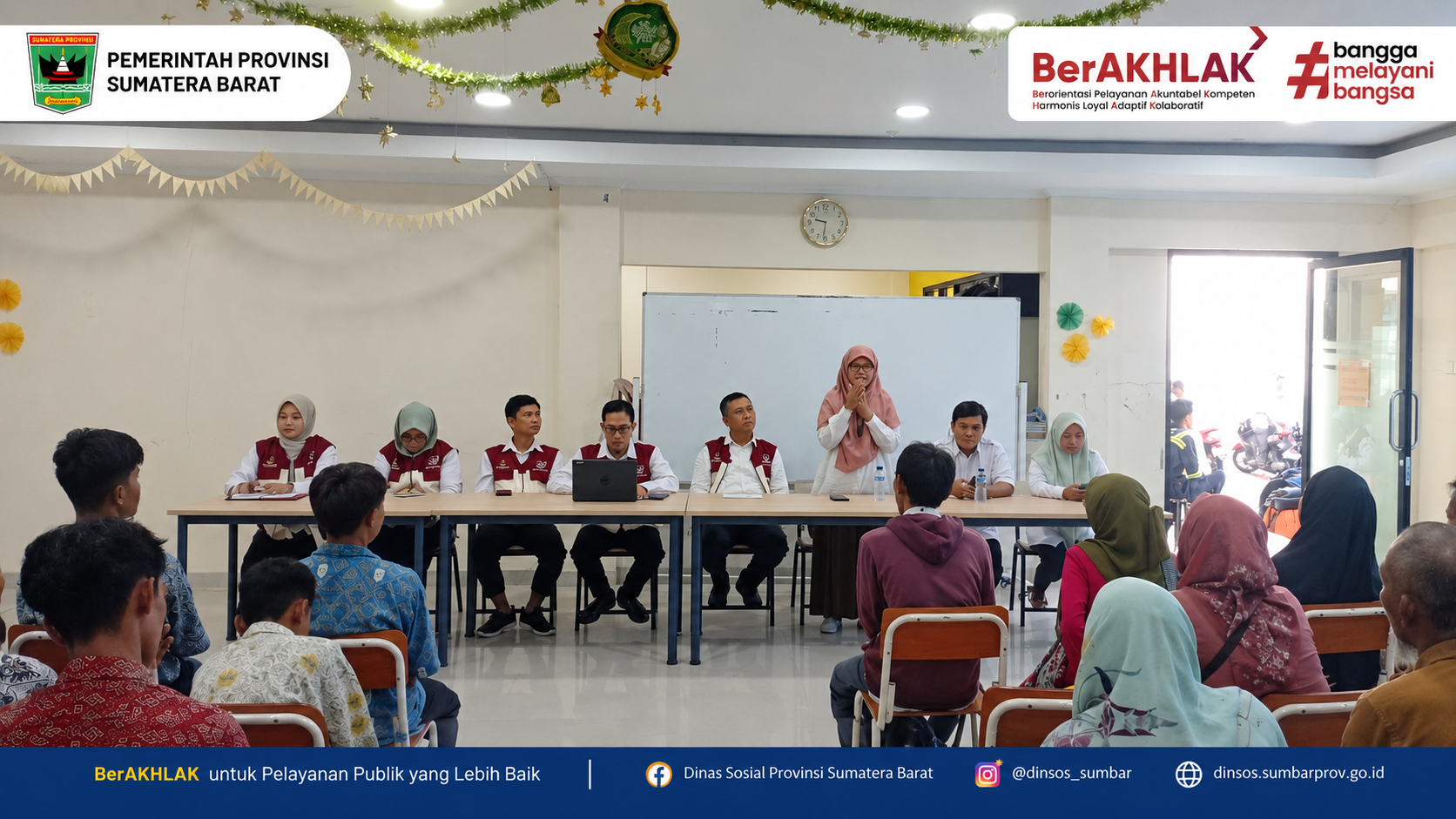 “Berorientasi Pelayanan, Dinsos Sumbar Pastikan 30 Siswa SRMA 4 Padang Melanjutkan Pendidikan ke Dharmasraya”